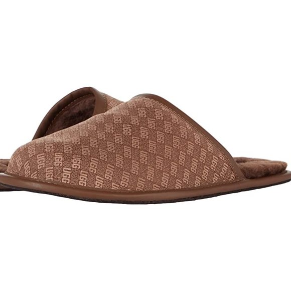 UGG Scuff Logo Jacquard slip-on slipper. Size: 10, 11 - Picture 7 of 11